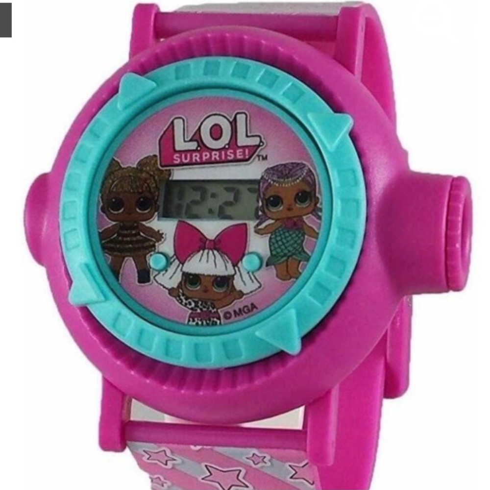 L.O.L. Surprise! Pink Digital Projection Watch